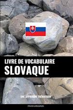 Livre de Vocabulaire Slovaque