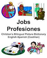 English-Spanish (Castilian) Jobs/Profesiones Children's Bilingual Picture Dictionary