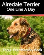 Airedale Terrier - One Line a Day