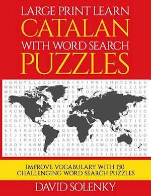 Large Print Learn Catalan with Word Search Puzzles