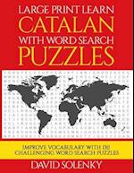 Large Print Learn Catalan with Word Search Puzzles