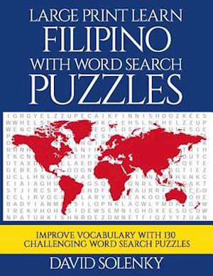 Large Print Learn Filipino with Word Search Puzzles