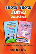 Knock Knock Jokes Collection: The 2 Books Compilation Set For Kids 