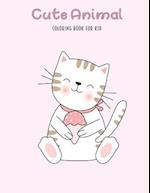 Cute Animal Coloring Book for Kid