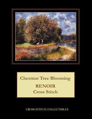 Chestnut Tree Blooming: Renoir Cross Stitch Pattern