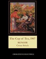 The Cup of Tea, 1907: Renoir Cross Stitch Pattern 