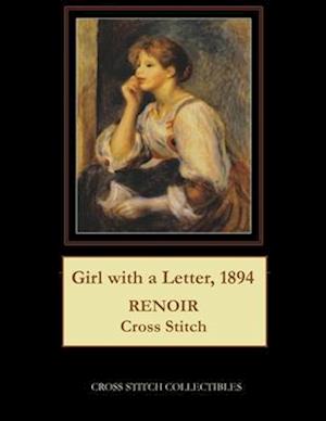 Girl with a Letter, 1894: Renoir Cross Stitch Pattern