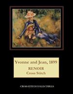 Yvonne and Jean, 1899: Renoir Cross Stitch Pattern 