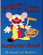 Purim Activity book.: For kids 3-7. Coloring, mazes, hidden word games and more. 