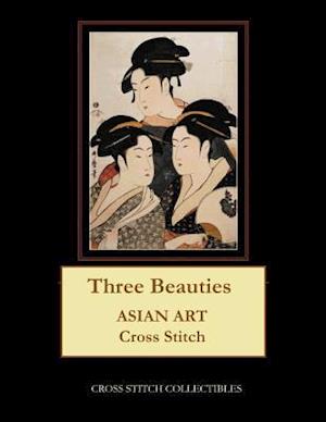 Three Beauties: Asian Art Cross Stitch Pattern