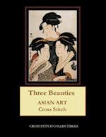 Three Beauties: Asian Art Cross Stitch Pattern 