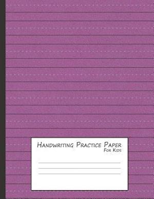 Handwriting Practice Paper for Kids