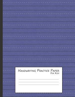 Handwriting Practice Paper for Kids