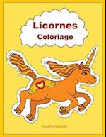 Licornes Coloriage