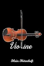 Violine Mein Notenheft