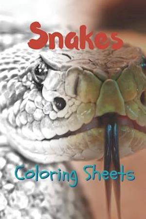 Snake Coloring Sheets