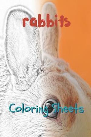 Rabbit Coloring Sheets