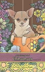 Adult Coloring Book of Chihuahuas Travel Size