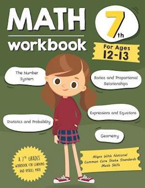 Math Workbook Grade 7 (Ages 12-13)