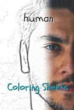 Human Coloring Sheets