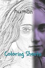 Human Coloring Sheets