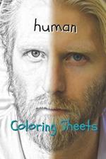 Human Coloring Sheets