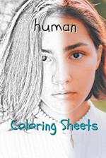 Human Coloring Sheets