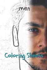 Man Coloring Sheets