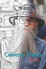 Man Coloring Sheets