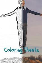 Man Coloring Sheets