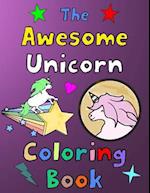 The Awesome Unicorn Coloring Book