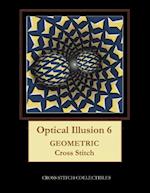 Optical Illusion 6: Geometric Cross Stitch Pattern 