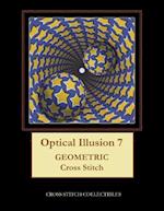 Optical Illusion 7: Geometric Cross Stitch Pattern 