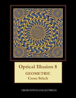 Optical Illusion 8: Geometric Cross Stitch Pattern