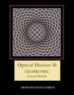 Optical Illusion 10: Geometric Cross Stitch Pattern 