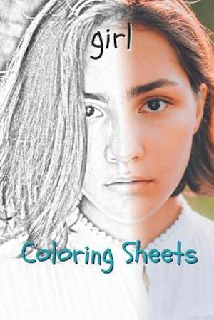 Girl Coloring Sheets