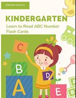 Kindergarten Learn to Read ABC Number Flash Cards