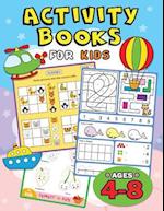 Activity Books for Kids Ages 4-8