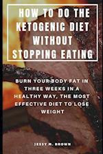 How to Do the Ketogenic Diet Without Stopping Eating