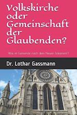 Volkskirche Oder Gemeinschaft Der Glaubenden?