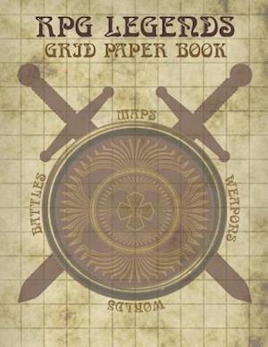 RPG Legends Grid Paper Book