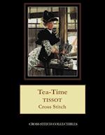 Tea-Time: Tissot Cross Stitch Pattern 