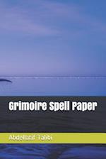 Grimoire Spell Paper