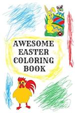Awesome Easter Coloring Book