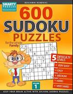 600 Sudoku Puzzles for the whole Family