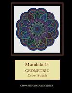 Mandala 14: Geometric Cross Stitch Pattern 