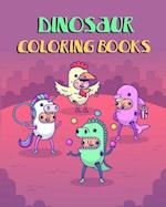 Dinosaur Coloring Books