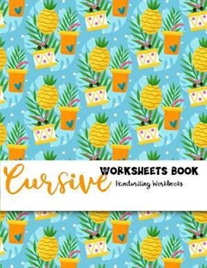 Cursive Worksheets Book Handwriting Workbooks