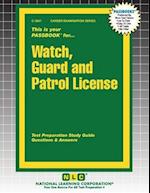 Watch, Guard and Patrol License