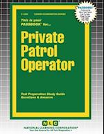 Private Patrol Operator